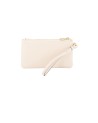 Nannini – Wallis Small Leather Clutch with Strap and Zipper