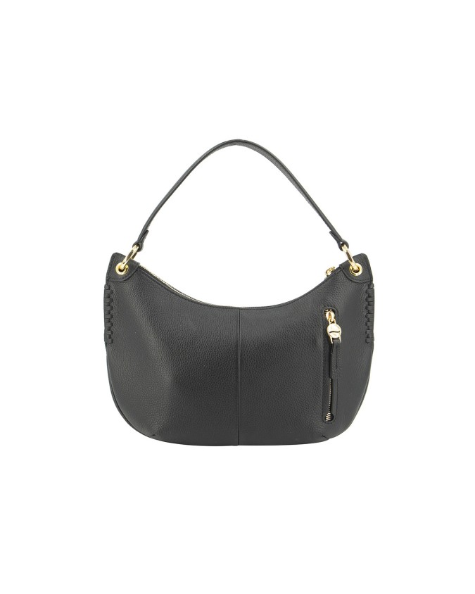  Nannini - Borsa a spalla in pelle piatta con tracolla Yara