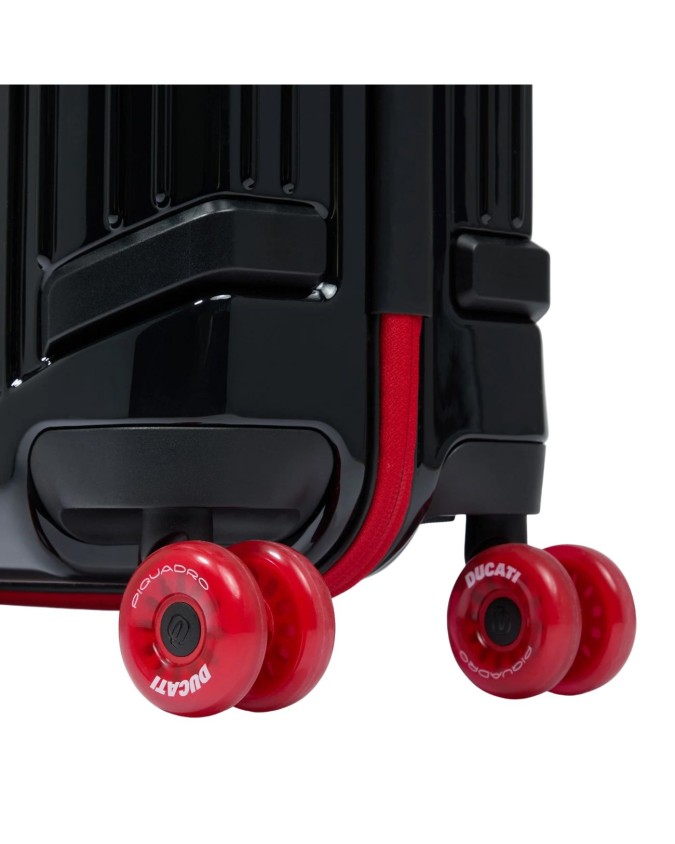  Piquadro x Ducati - Trolley da cabina rigido 4 ruote in