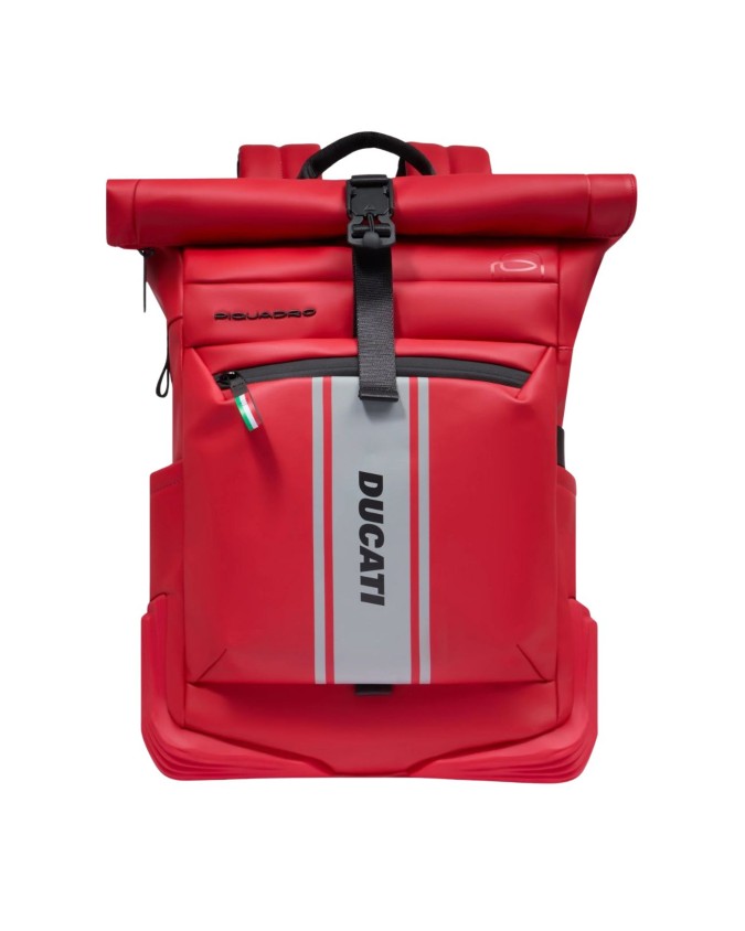  Piquadro x Ducati - Zaino roll-top porta pc 15.6'' in tessuto