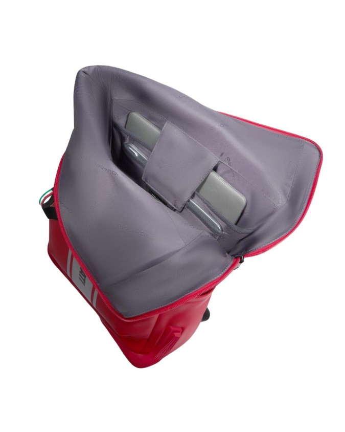  Piquadro x Ducati - Zaino roll-top porta pc 15.6'' in tessuto