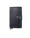 Secrid - Miniwallet Basco: Small Leather and Aluminum Wallet