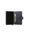Secrid - Miniwallet Basco: Small Leather and Aluminum Wallet
