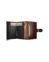  Secrid - Portafoglio in pelle e alluminio Premium Miniwallet