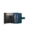 Secrid - Herrenbrieftasche aus gestepptem Premium-Leder Miniwallet Emboss Lines