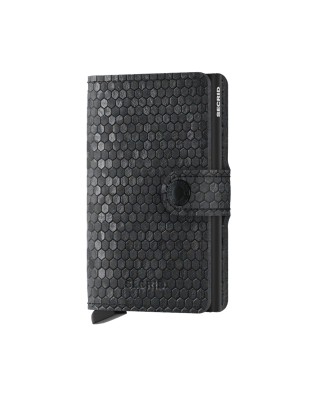  Secrid - Portafoglio uomo in pelle e alluminio Miniwallet