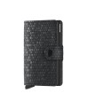 Secrid - Miniwallet Hexagon Men's Leather and Aluminum Wallet
