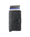 Secrid - Miniwallet Hexagon Men's Leather and Aluminum Wallet