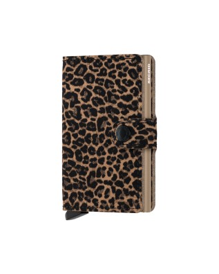  Secrid - Portafoglio in pelle e alluminio Miniwallet Leo