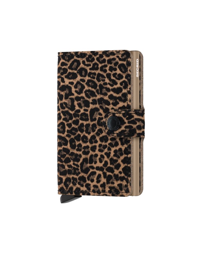  Secrid - Portafoglio in pelle e alluminio Miniwallet Leo