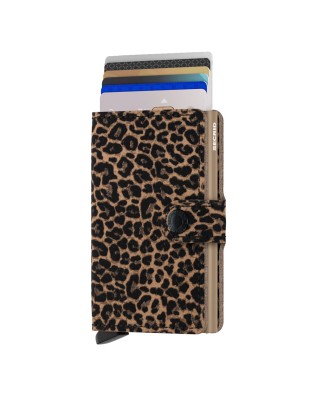 Secrid  - Miniwallet Leo – Geldbörse aus Leder und Aluminium 2
