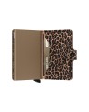  Secrid - Portafoglio in pelle e alluminio Miniwallet Leo