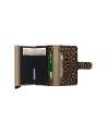  Secrid - Portafoglio in pelle e alluminio Miniwallet Leo