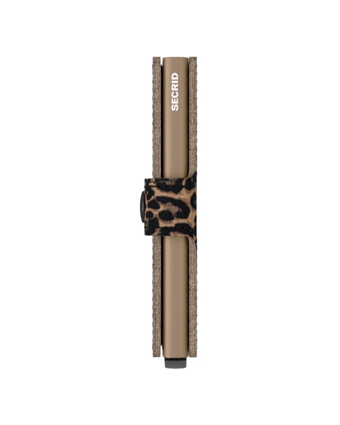  Secrid - Portafoglio in pelle e alluminio Miniwallet Leo