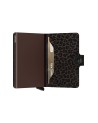  Secrid - Portafoglio in pelle e alluminio Miniwallet Leo