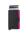 Secrid - Portafoglio piccolo in pelle e alluminio Miniwallet Matte