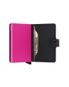 Secrid - Portafoglio piccolo in pelle e alluminio Miniwallet Matte