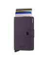 Secrid - Portafoglio piccolo in pelle e alluminio Miniwallet Matte