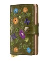 Secrid - Portafoglio uomo in pelle e alluminio Miniwallet Stitch