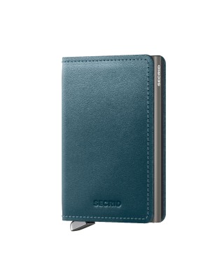  Secrid - Portafoglio in pelle e alluminio sottile Premium