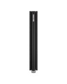 Secrid - Portafoglio in pelle e alluminio Premium Slimwallet Emboss Lines