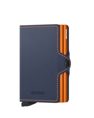 Secrid - Twinwallet Matte Leather and Aluminum Wallet -...