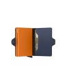 Secrid - Twinwallet Matte Leather and Aluminum Wallet