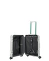 Travelite – Next Size S Aluminum 4-Wheel Cabin Trolley