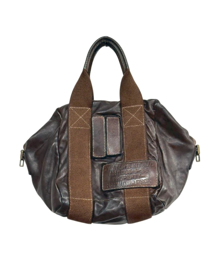 Manikomio Design – Borsa a mano in pelle con tracolla Bellissima Lady 24