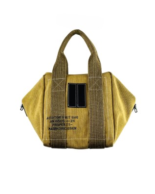 Manikomio Design – Borsa a mano in cotone new tent con doppio manico Lady24 2