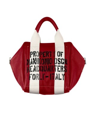  Manikomio Design – Borsa a mano in pelle con due manici