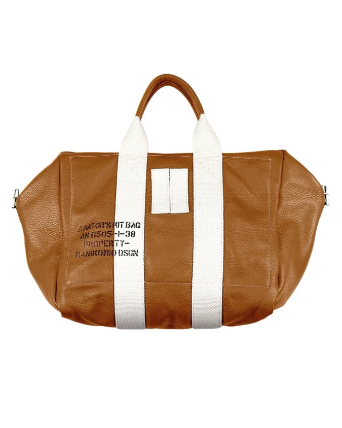  Manikomio Design - Borsa a mano media in pelle 38 Genuine