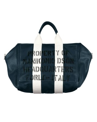  Manikomio Design - Borsa a mano media in pelle 38 Genuine