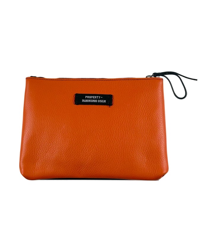 Manikomio Design - Clutch Tg M in pelle Genuine Leather