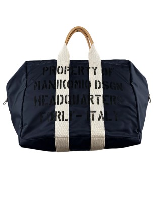  Manikomio Design - Borsa grande con doppio manico in nylon Fly