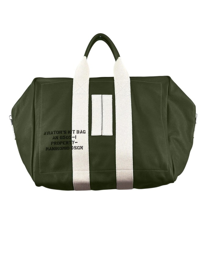  Manikomio Design - Borsa a mano con doppio manico grande in