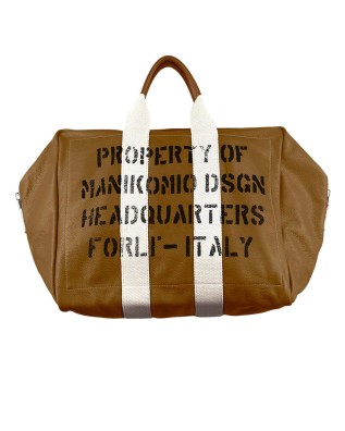  Manikomio Design - Borsa a mano con doppio manico grande in