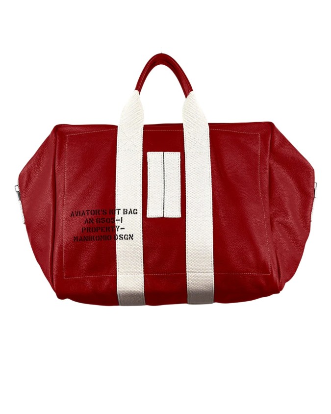  Manikomio Design - Borsa a mano con doppio manico grande in