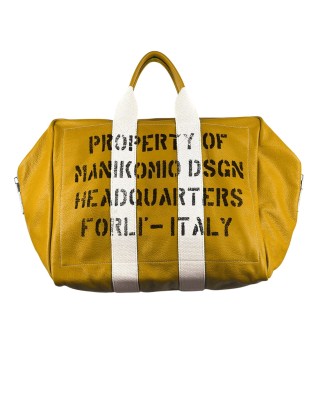  Manikomio Design - Borsa a mano con doppio manico grande in
