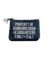 Manikomio Design - Clutch in cotone con tracolla Tg L  Olona Cotton
