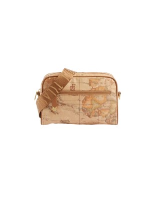 Alviero Martini Prima Classe - Borsa a tracolla reporter in tessuto Geo Soft 2