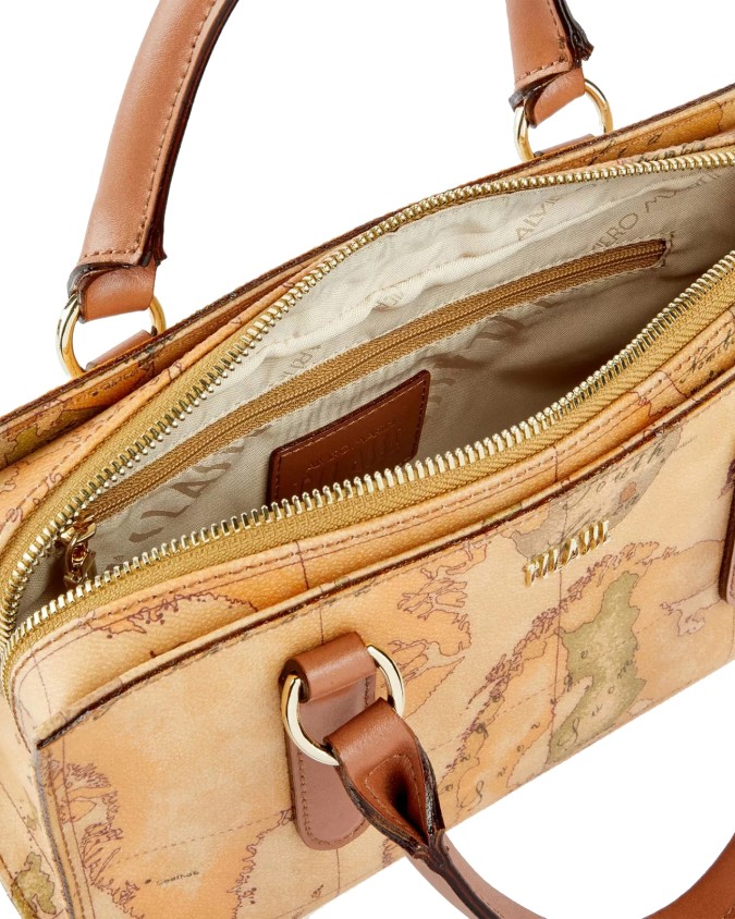 Alviero Martini Prima Classe - Handbag with a ribbon shoulder