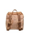 Alviero Martni Prima Classe - Zaino con patta e tasche esterne in tessuto Geo Soft