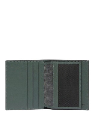 Piquadro - Porta carte di credito in pelle Black Square -...