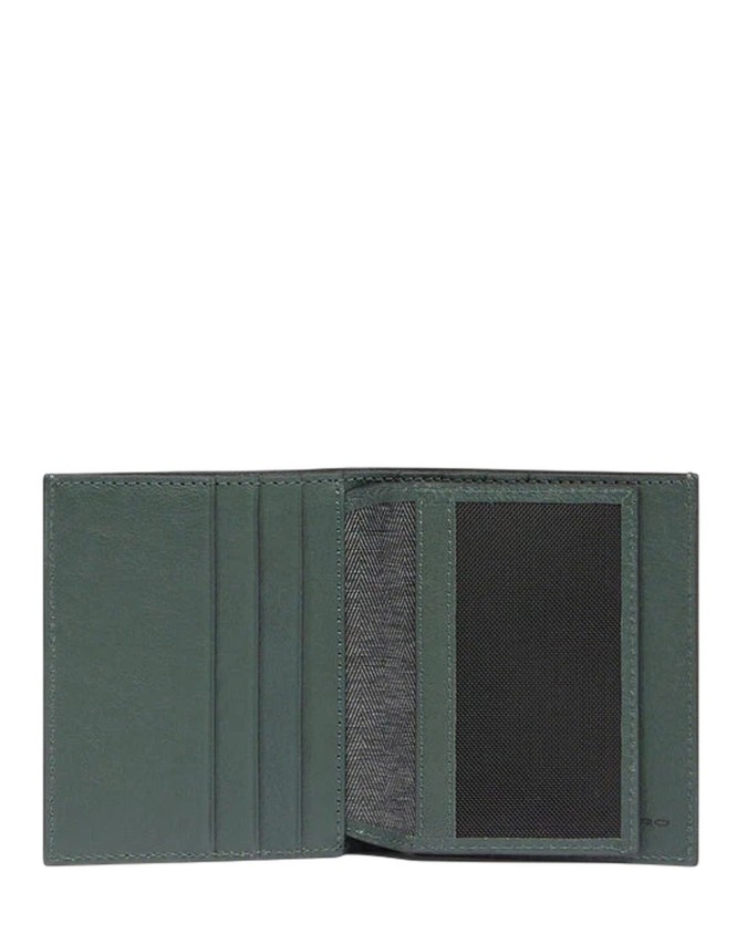 Piquadro - Black Square Leather...