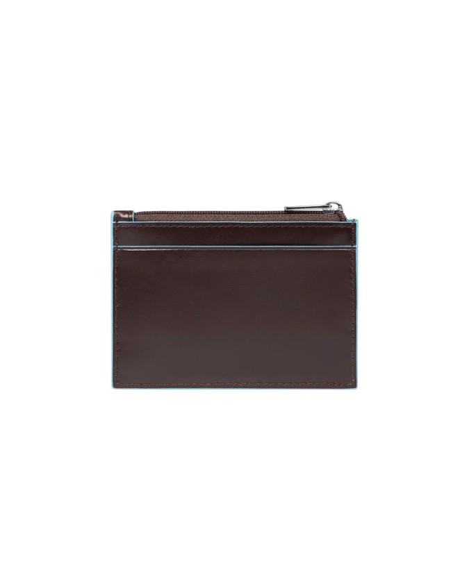 Piquadro - Blue Square Leather Pouch...