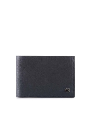 Piquadro - Portafoglio uomo con porta monete in pelle Black Square 2