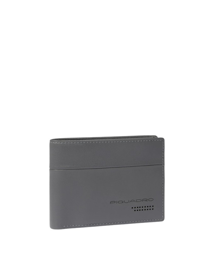 Piquadro - Herren-Lederbrieftasche...