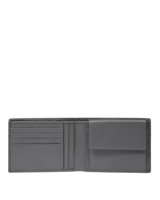 Piquadro - Herren-Lederbrieftasche...