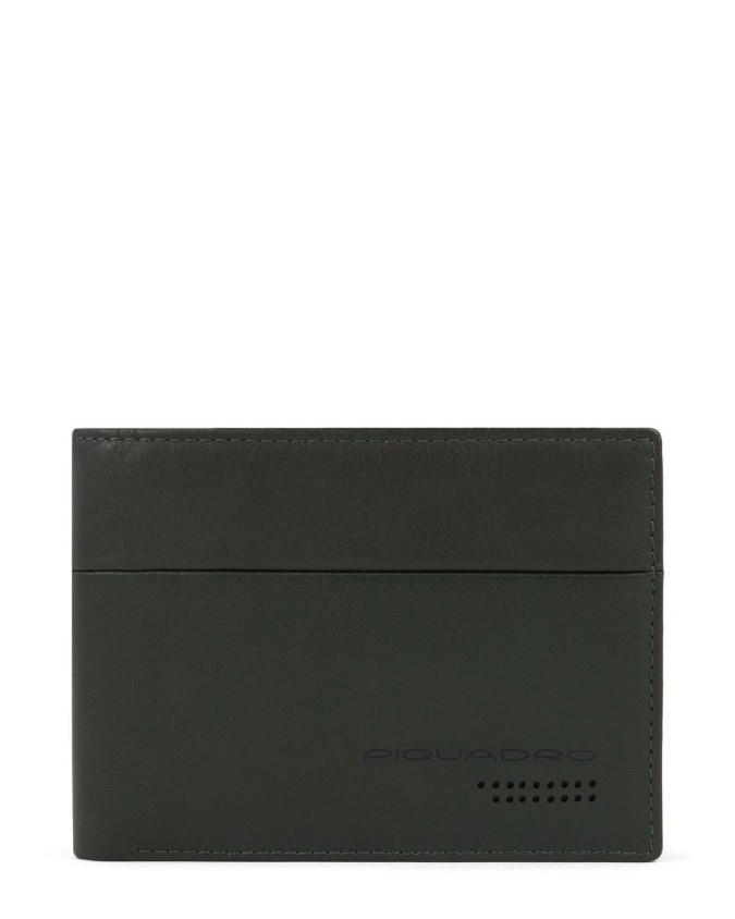 Piquadro - Herren-Lederbrieftasche...